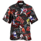 Hawaiian Shirt / Adults / S Racing I Like Racing And Hockey - Hawaiian Shirt - Reefox