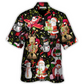 Hawaiian Shirt / Adults / S Christmas Joyful Santa Snowman Merry Xmas - Hawaiian Shirt - Reefox