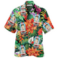 Hawaiian Shirt / Adults / S Ambulance Driver Tropical Floral Style - Hawaiian Shirt - Reefox
