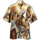 Hawaiian Shirt / Adults / S Native American Horse - Hawaiian Shirt - Reefox