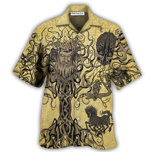 Hawaiian Shirt / Adults / S Viking Victory Life Unique Style - Hawaiian Shirt - Reefox