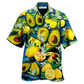 Hawaiian Shirt / Adults / S Fruit Avocado Lemon Summer Time - Hawaiian Shirt - Reefox