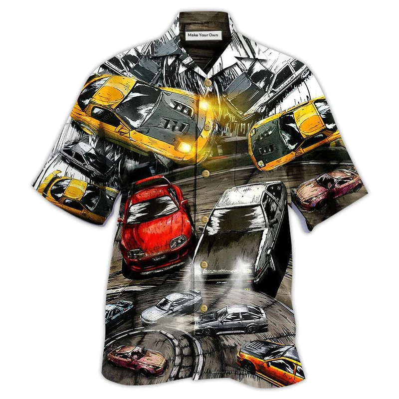 Hawaiian Shirt / Adults / S Car I Make My Cars To Go Not To Stop - Hawaiian Shirt - Reefox