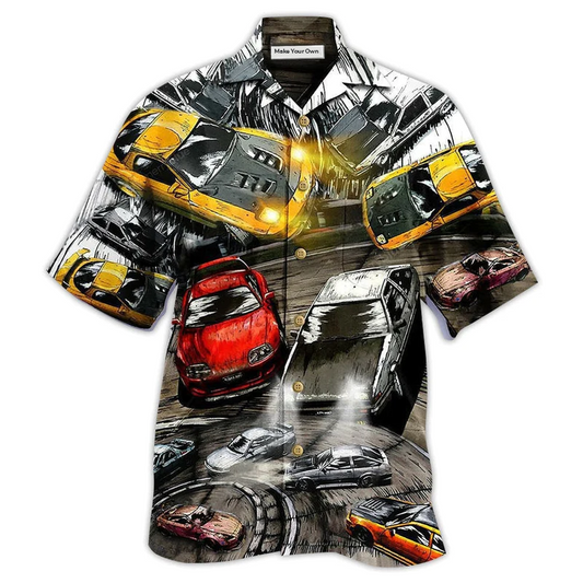 Hawaiian Shirt / Adults / S Car I Make My Cars To Go Not To Stop - Hawaiian Shirt - Reefox