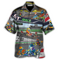 Hawaiian Shirt / Adults / S Racing Fast And Furious - Hawaiian Shirt - Reefox