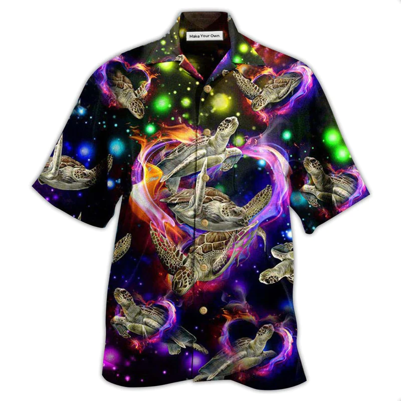 Hawaiian Shirt / Adults / S Turtle Is Always In My Heart - Hawaiian Shirt - Reefox
