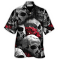 Hawaiian Shirt / Adults / S Skull Death Love Rose - Hawaiian Shirt - Reefox