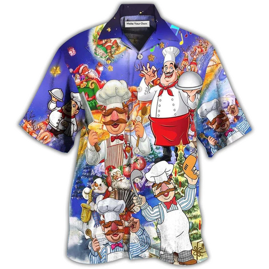 Hawaiian Shirt / Adults / S Chef Once You Put My Meat In Your Mouth You're Going To Want To Swallow Funny - Hawaiian Shirt - Reefox