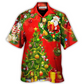 Hawaiian Shirt / Adults / S Christmas Tree Red Style - Hawaiian Shirt - Reefox