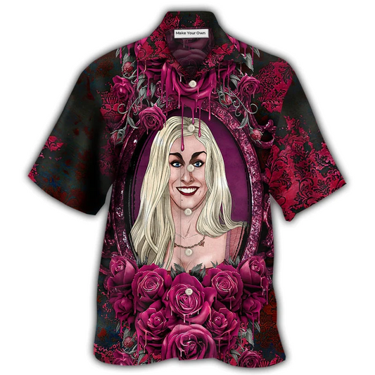 Hawaiian Shirt / Adults / S Halloween - Horror Scary Sister Witches Sarah - Hawaiian Shirt - Reefox