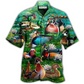 Hawaiian Shirt / Adults / S Duck All You Need Is Love And A Duck In Green - Hawaiian Shirt - Reefox