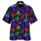 Hawaiian Shirt / Adults / S Skull Neon Big Cool - Hawaiian Shirt - Reefox
