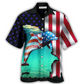 Dolphin Independence Day - Hawaiian Shirt