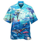 Hawaiian Shirt / Adults / S Ocean Save The Ocean - Hawaiian Shirt - Reefox