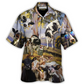 Cow Dancing In The Australian Landscape Funny Art Style - Hawaiian Shirt - Reefox