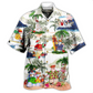 Hawaiian Shirt / Adults / S Snowman Amazing Style Hawaii - Hawaiian Shirt - Reefox