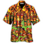 Hawaiian Shirt / Adults / S BBQ Fire So So Hot Fire - Hawaiian Shirt - Reefox