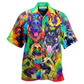 Hawaiian Shirt / Adults / S German Shepherd Dogs Love Summer Colorful - Hawaiian Shirt - Reefox