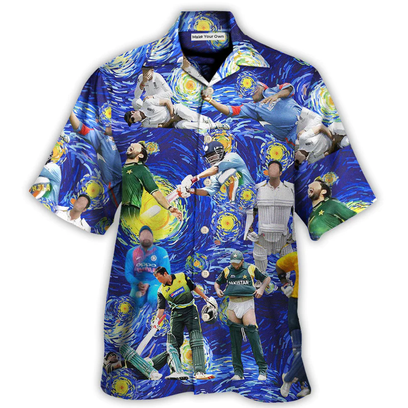 Cricket Sport Funny Play Amazing Style - Hawaiian Shirt - Reefox