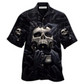 Hawaiian Shirt / Adults / S Skull Love Darkness - Hawaiian Shirt - Reefox