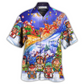 Hawaiian Shirt / Adults / S Native Funny Christmas Night - Hawaiian Shirt - Reefox