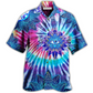 Hawaiian Shirt / Adults / S Yoga Eyes Love Mandala - Hawaiian Shirt - Reefox