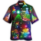 Hawaiian Shirt / Adults / S Christmas Merry Everything Happy Always - Hawaiian Shirt - Reefox
