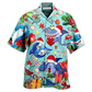 Hawaiian Shirt / Adults / S Shark Love Christmas - Hawaiian Shirt - Reefox