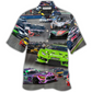 Hawaiian Shirt / Adults / S Car Racing Real - Hawaiian Shirt - Reefox