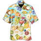 Hawaiian Shirt / Adults / S Fruit Summer Good Basic Backgound - Hawaiian shirt - Reefox