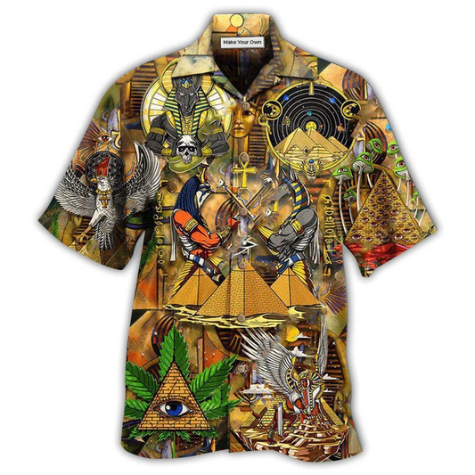 Hawaiian Shirt / Adults / S Egypt Ancient Egypt Explore - Hawaiian Shirt - Reefox
