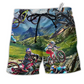 Beach Short / Adults / S Bike Exposed Style Amazing - Beach Short Reefox - Owls Matrix LTD