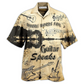 Hawaiian Shirt / Adults / S Guitar Speaks Love It - Hawaiian Shirt - Reefox