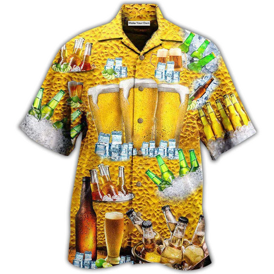 Hawaiian Shirt / Adults / S Beer Is Brewtiful - Hawaiian Shirt - Reefox
