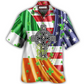 Hawaiian Shirt / Adults / S Irish Independence Day - Hawaiian Shirt - Reefox