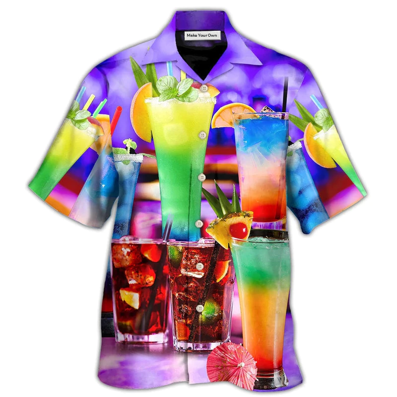 Hawaiian Shirt / Adults / S Cocktail For You Bartender Drinking Bar - Hawaiian Shirt - Reefox