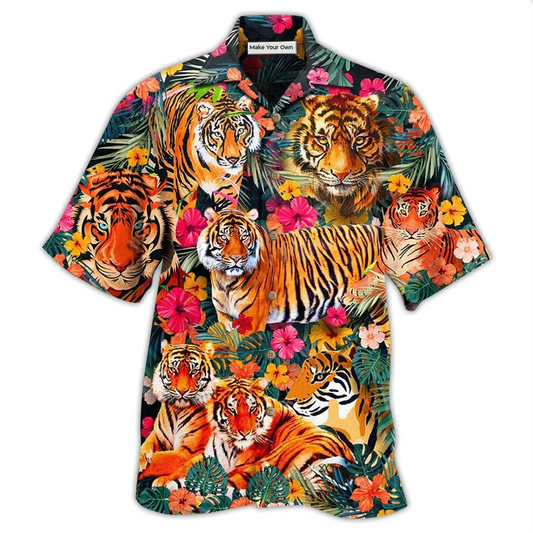 Tiger Be A Jungle Tiger Not A Zoo Tiger - Hawaiian Shirt - Reefox