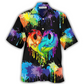 Hawaiian Shirt / Adults / S LGBT Pride Dragon Colorful - Hawaiian Shirt - Reefox
