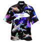 Hawaiian Shirt / Adults / S Airplane Fly To Dreams - Hawaiian Shirt - Reefox