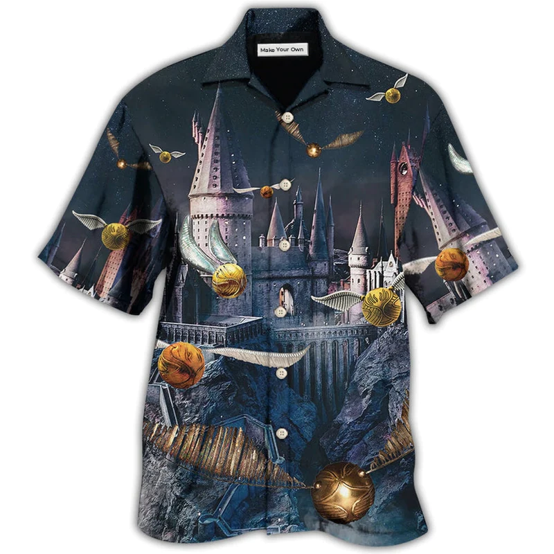 Hawaiian Shirt / Adults / S Quidditch Is My Therapy - Hawaiian shirt - Reefox