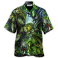 Hawaiian Shirt / Adults / S Dragon Green Skull Lover Art Style - Hawaiian Shirt - Reefox