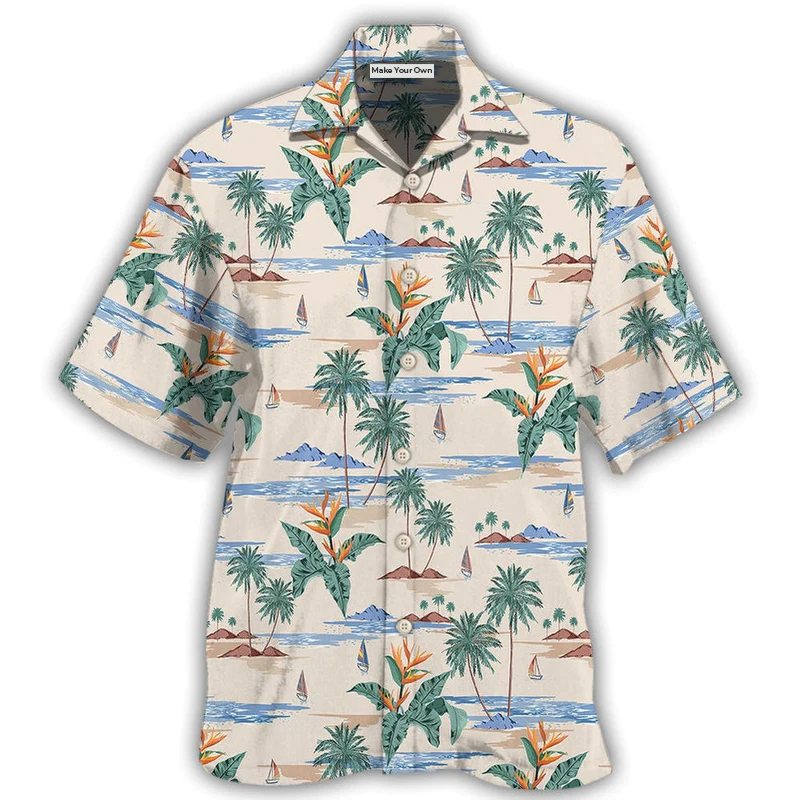 Hawaiian Shirt / Adults / S Beach It's Tropical Beach Summer In Aloha Style - Hawaiian Shirt - Reefox