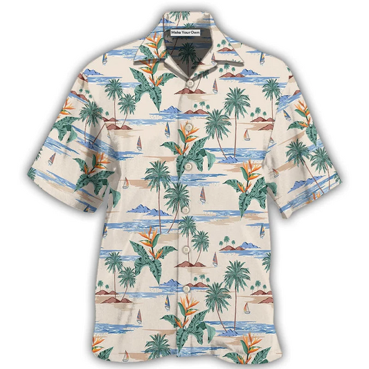 Hawaiian Shirt / Adults / S Beach It's Tropical Beach Summer In Aloha Style - Hawaiian Shirt - Reefox