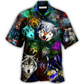 Hawaiian Shirt / Adults / S Wolf Brave Wolves - Hawaiian Shirt - Reefox