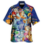 Hawaiian Shirt / Adults / S Cat Jazz Music Funny - Hawaiian Shirt - Reefox