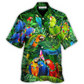 Hawaiian Shirt / Adults / S Parrot Couple Love Happiness - Hawaiian Shirt - Reefox