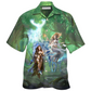 Hawaiian Shirt / Adults / S Magic Amazing I Believe In Magic With Green Style - Hawaiian Shirt - Reefox