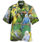 Parrot Lovely Budgie - Hawaiian Shirt - Reefox
