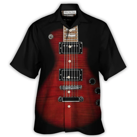Hawaiian Shirt / Adults / S Guitar Electric Guitar Classic Rock - Hawaiian Shirt - Reefox