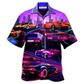 Hawaiian Shirt / Adults / S Car Modern Purple - Hawaiian Shirt - Reefox